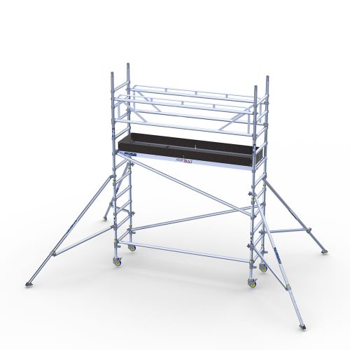Rolling scaffolding, narrow - 4m working height