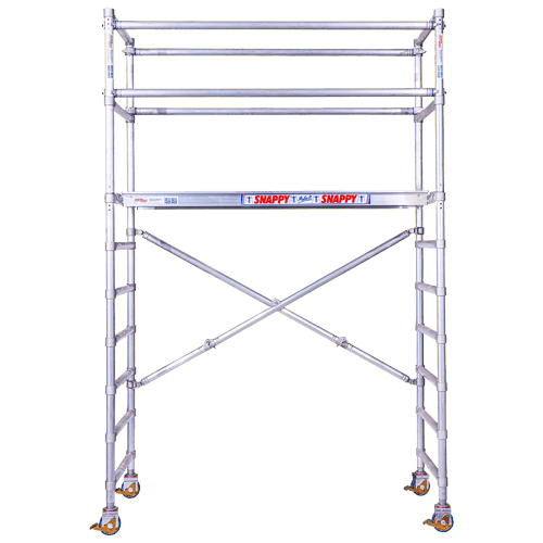 Foldable scaffolding