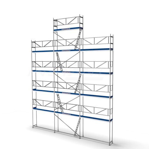 Extra large gable scaffolding 102m2