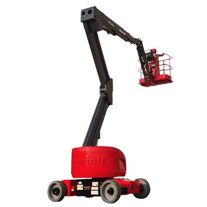 Battery-powered boom lift
