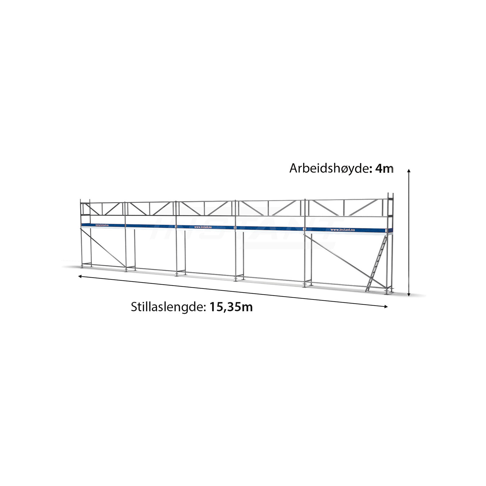 Scaffolding package 15 (54 m2) - Image 2
