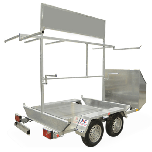 Scaffolding trailer 2000kg - Image 2
