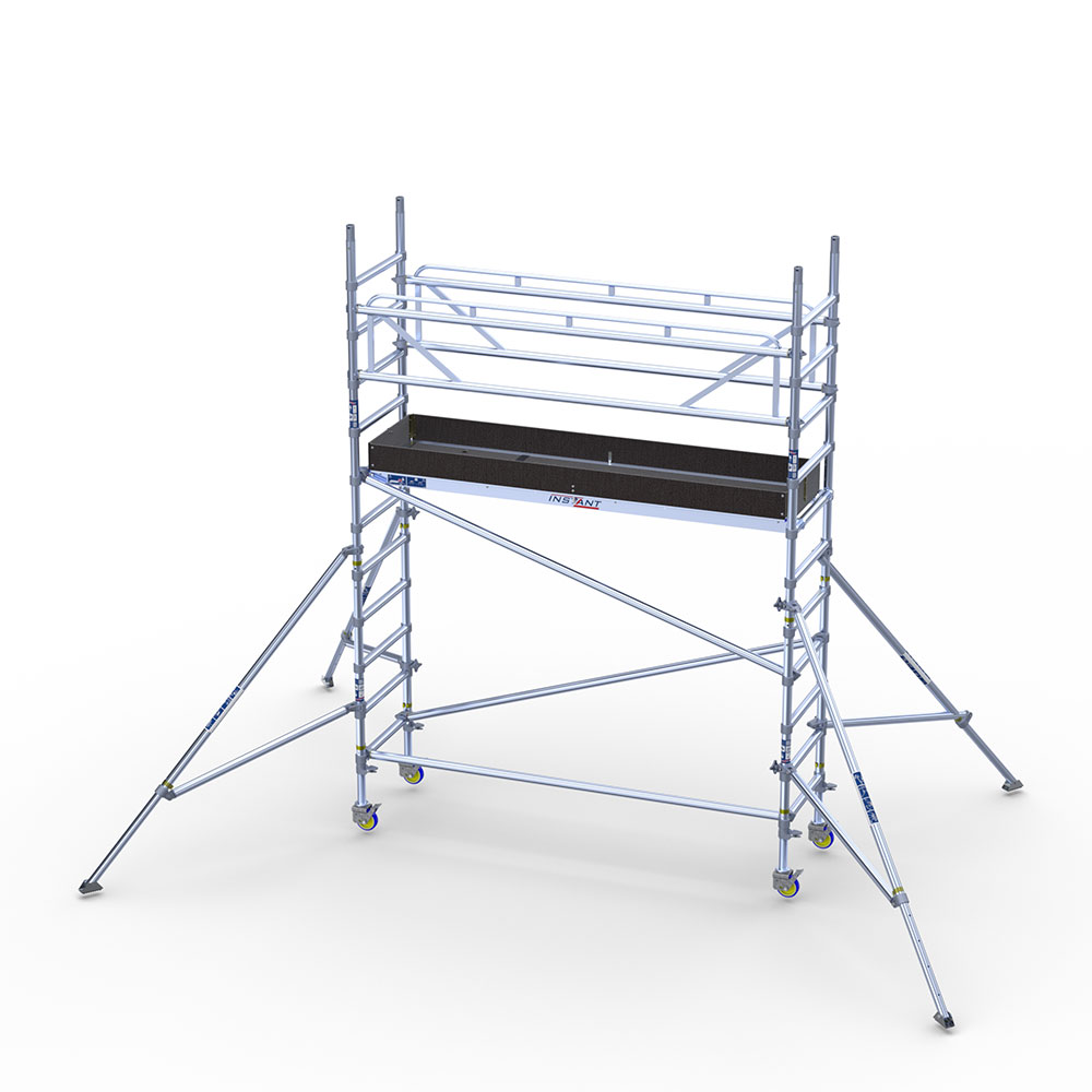 Rolling scaffolding, narrow - 4m working height - Image 2