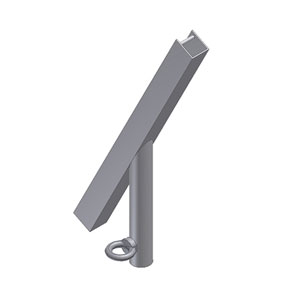 Cross member for protective roof