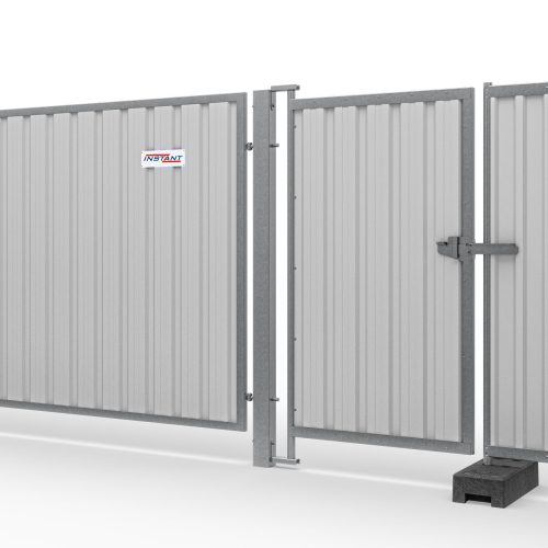 Smart panel door section