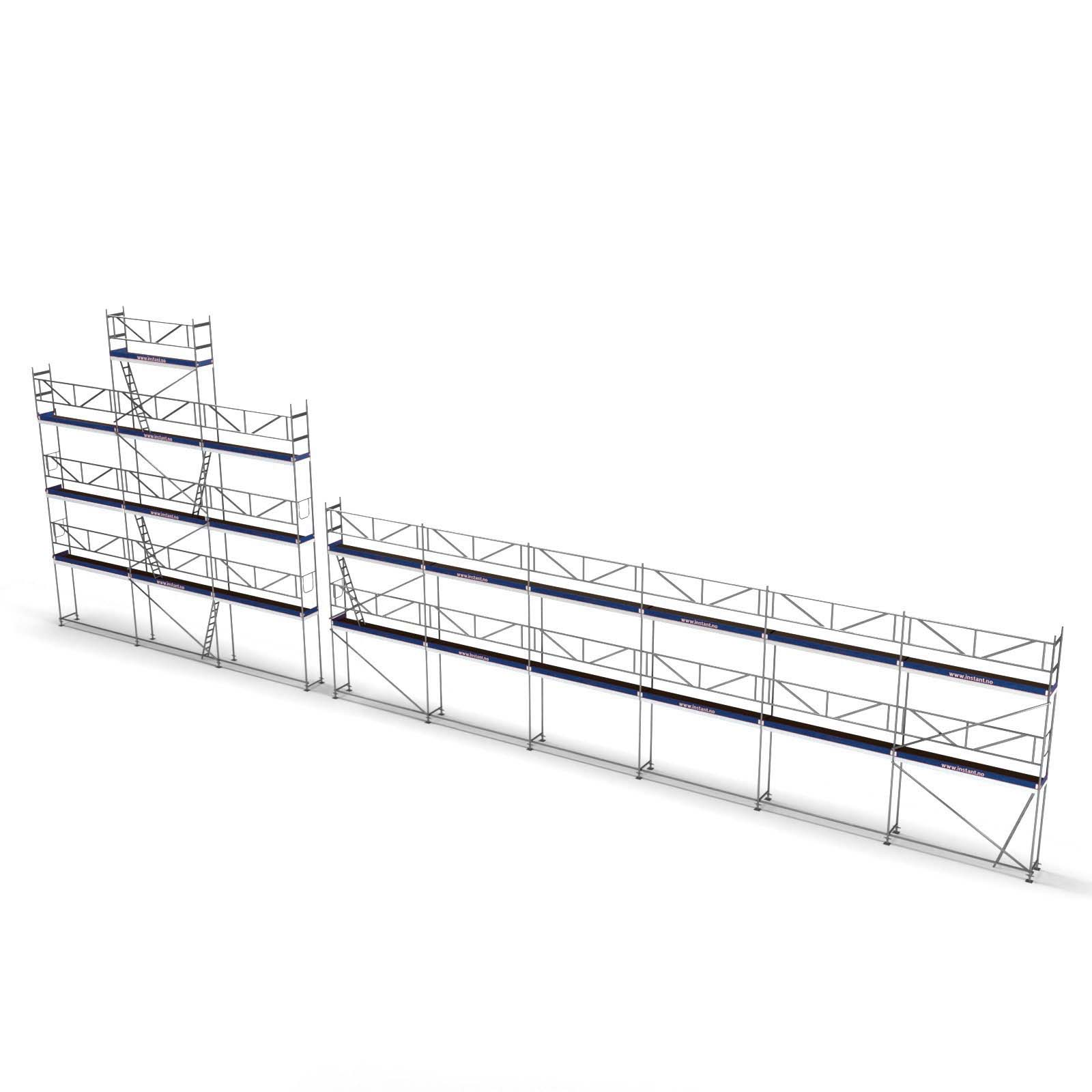 Agricultural package 101m² w/ scaffolding trailer - Image 2