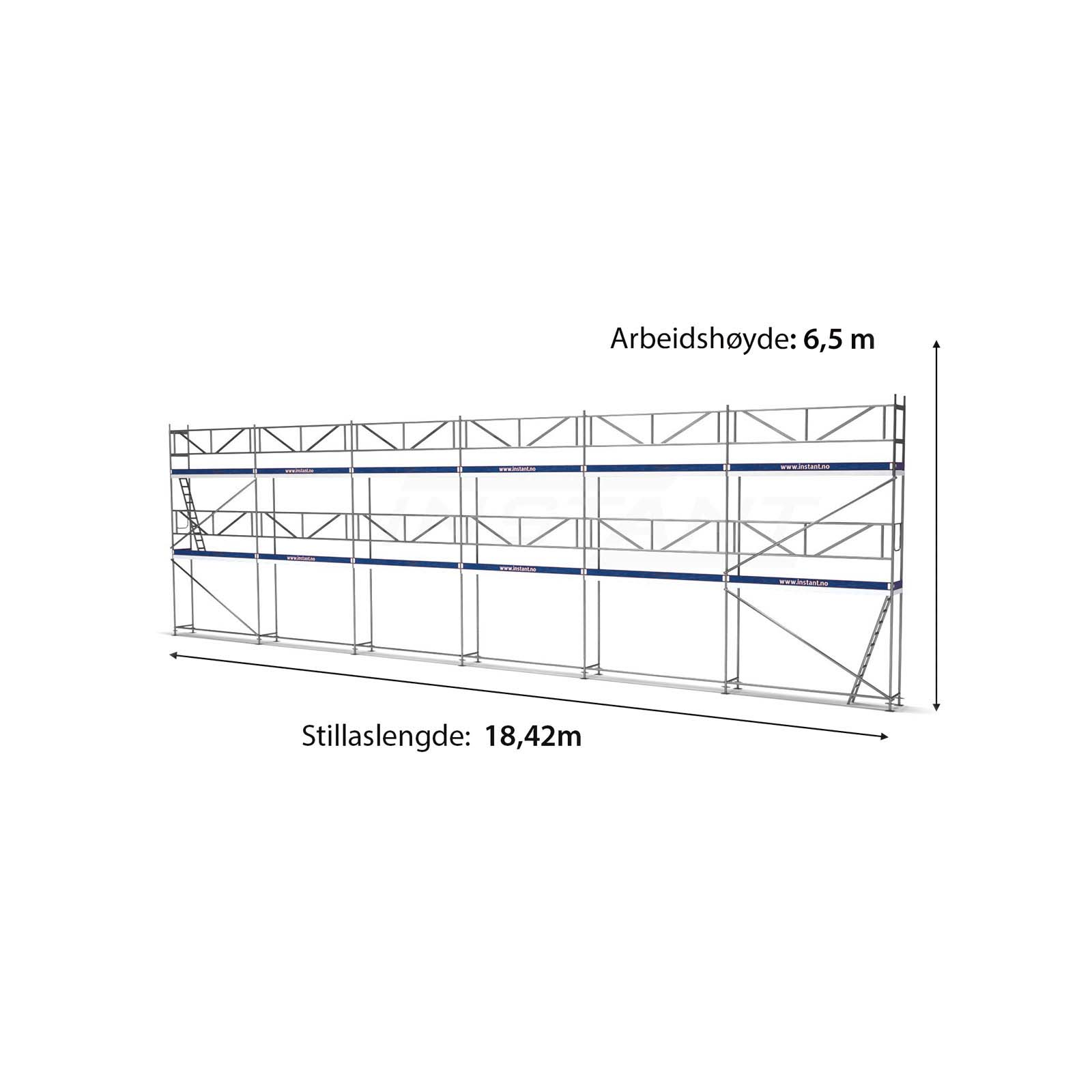 Agricultural package 101m² w/ scaffolding trailer - Image 4