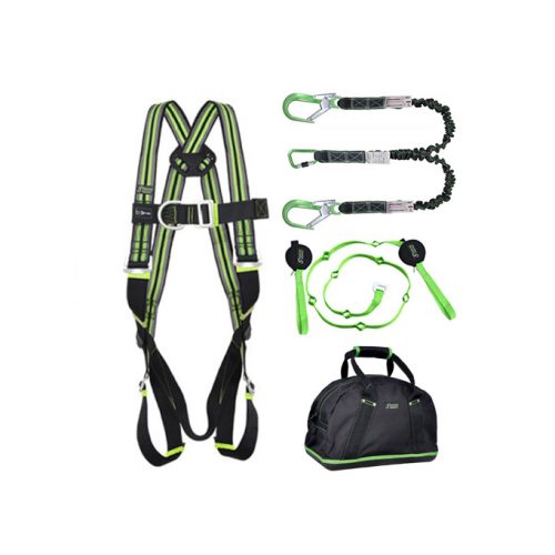 Fall protection scaffolding package