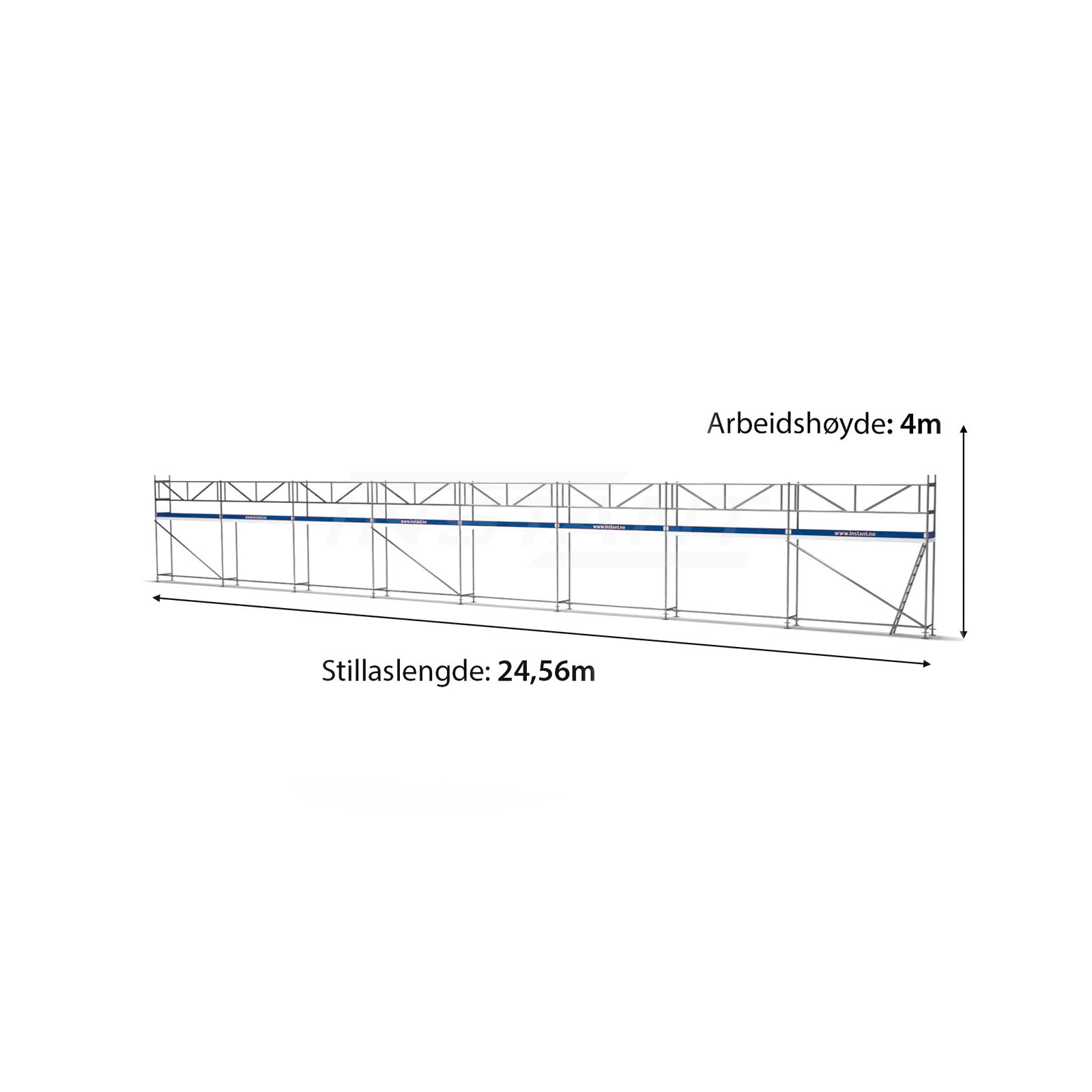 Scaffolding package 18 (86 m2) - Image 2