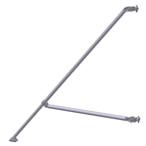 Support legs with telescope