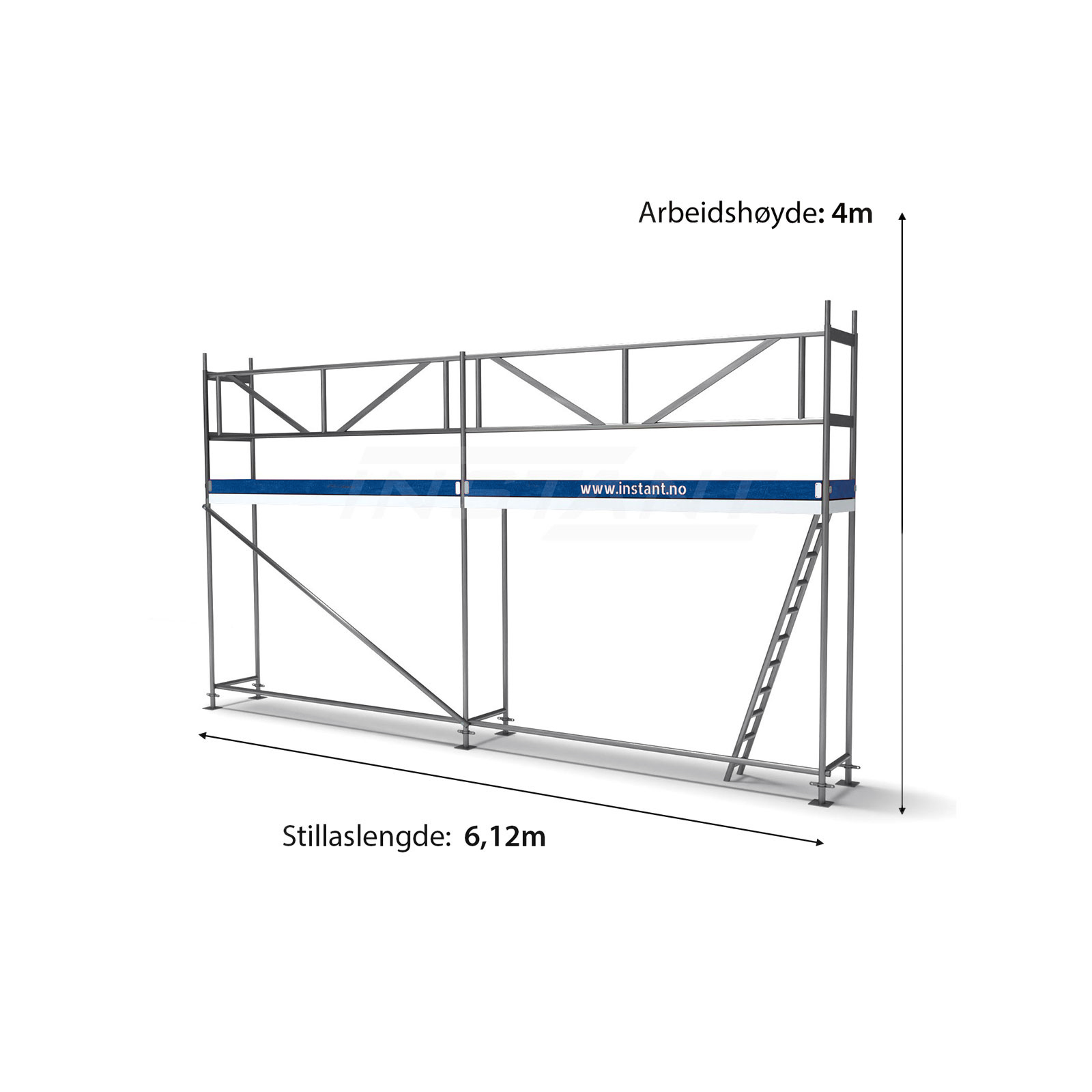 Scaffolding package 12 (21 m2) - Image 2