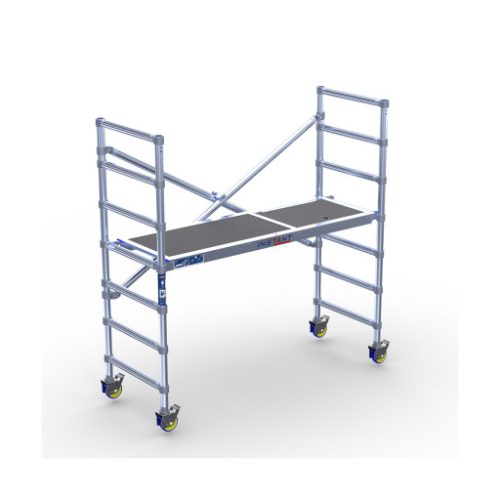 Foldable scaffolding